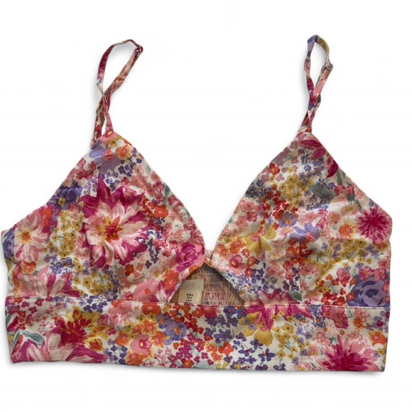 H&M Floral Crop Top - Picture 1 of 3